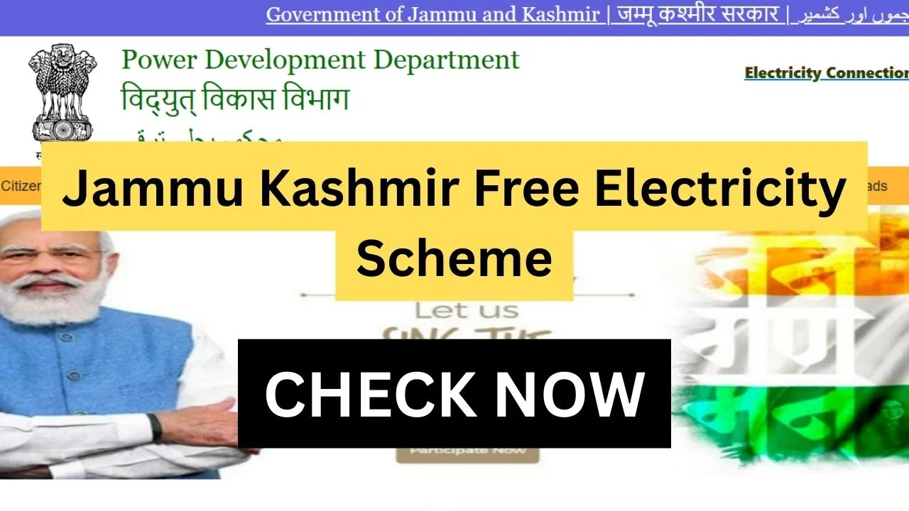 Jammu Kashmir Free Electricity Scheme