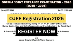 OJEE Registration 2026