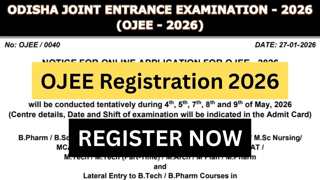 OJEE Registration 2026